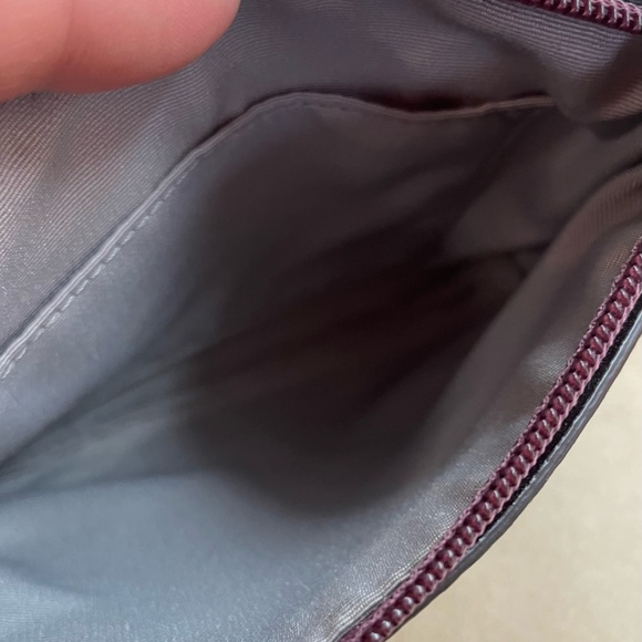 Coach pink purple snake skin wristlet in great condition NWOT - Picture 3 of 7